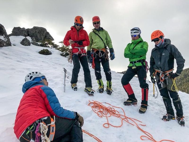 香港攀山队 为征珠峰作登山训练